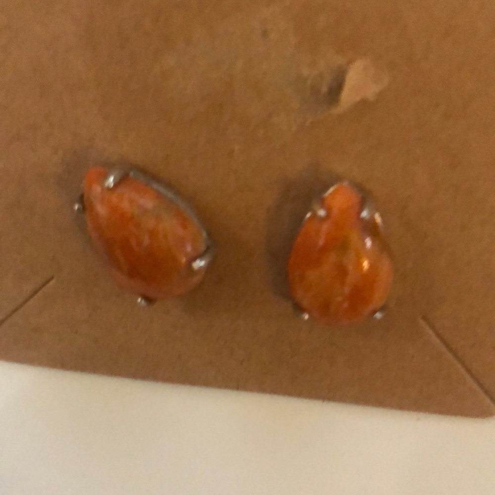 Elegant Gold and Brown Earrings Set All made out of 925 Sterling Silver - Picture 3 of 8
